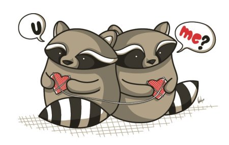 Стикеры животных в мультяшном стиле