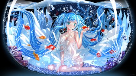 Аниме за стеклом Хатсуне Мику