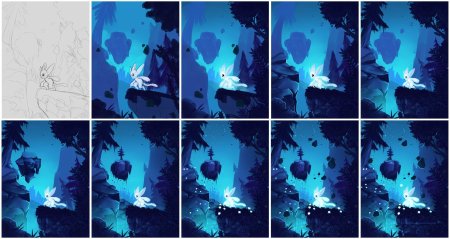 Туториалы по рисованию фона