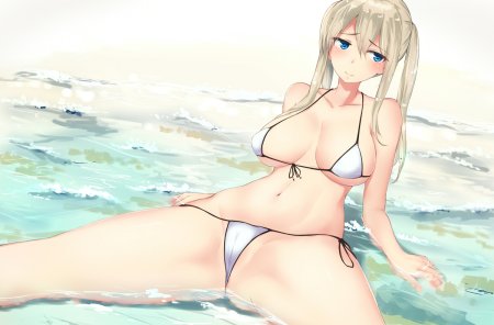 Аниме тянки в купальниках