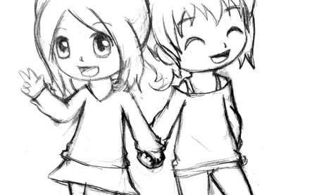Рисунки для друзей легкие для срисовки