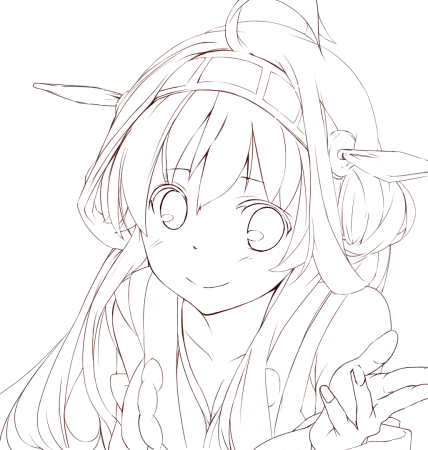 Lineart аниме