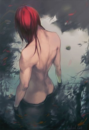 Мужчина со спины арт