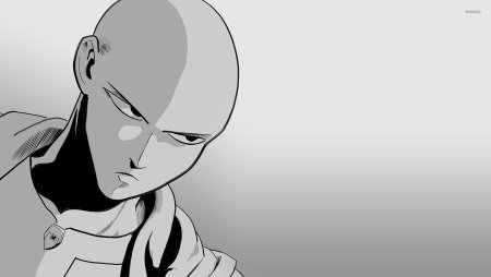 Сайтама из аниме Ванпанчмен one Punch man