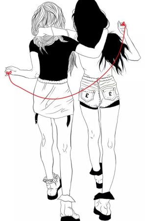 Подруги для рисования