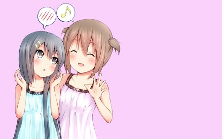 Парные обои для подруг