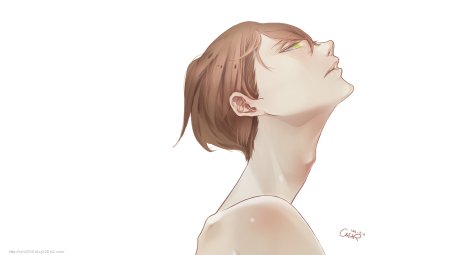 Аниме голова вверх