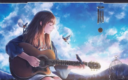 Аниме гитара