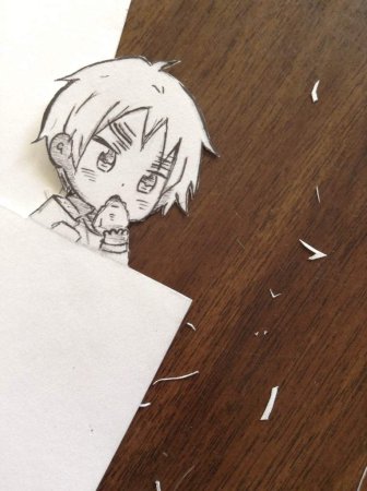 Аниме закладки срисовать