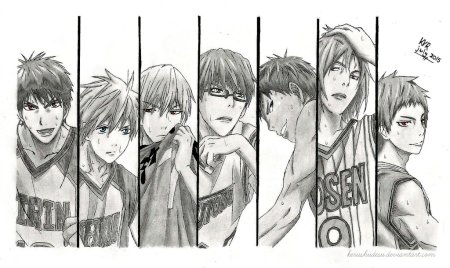 Поколение чудес баскетбол Куроко Манга