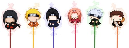 Чиби закладки Итачи