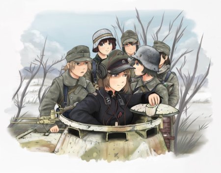 Аниме солдат второй мировой