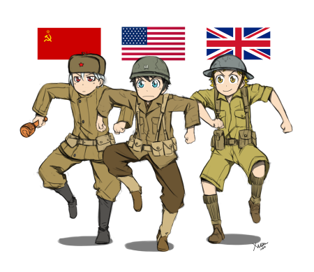 Хеталия 2 мировая война