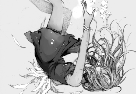 Аниме парень кричит