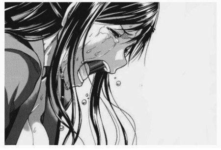 Аниме парень плачет и кричит