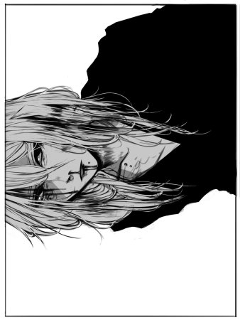 Аниме девушка плачет