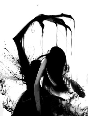 Аниме девочка в истерике