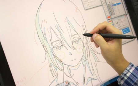 Рисование аниме в Digital