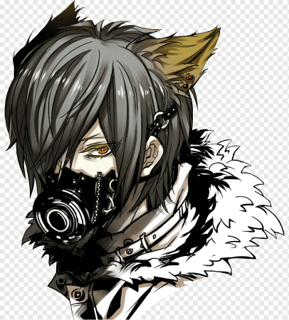 Аниме пацаны в масках