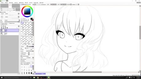 Рисунки в Paint Tool Sai