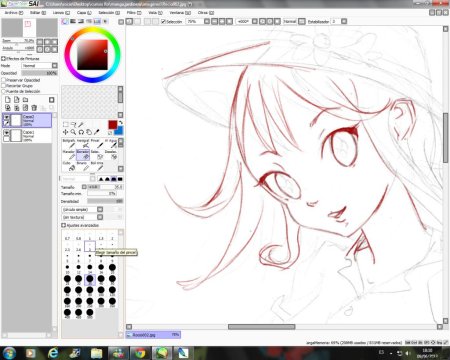 Красивый рисунок в САИ