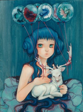 Необычные аниме девушки