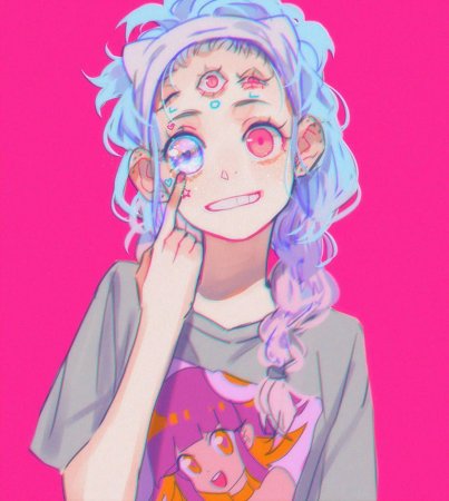 Странные аниме арты