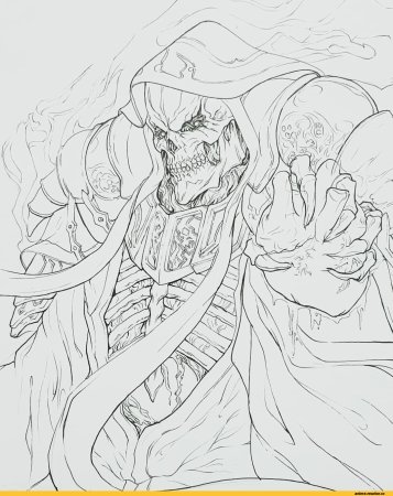 Скетч Оверлорд аниме