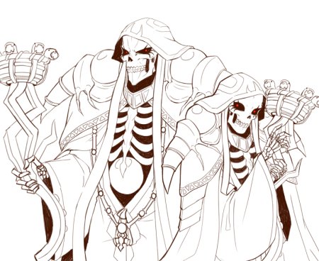 Оверлорд Момонга человек