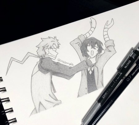 Рисунки для скетчбука аниме легкие карандашом