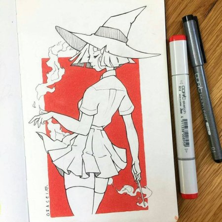 Рисунки для скетчбука японские