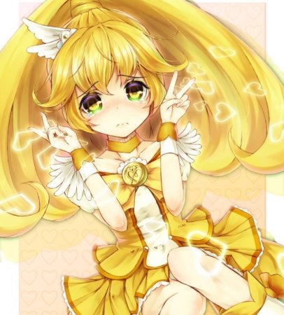 Аниме желтый