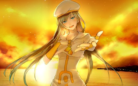 Аниме желтый