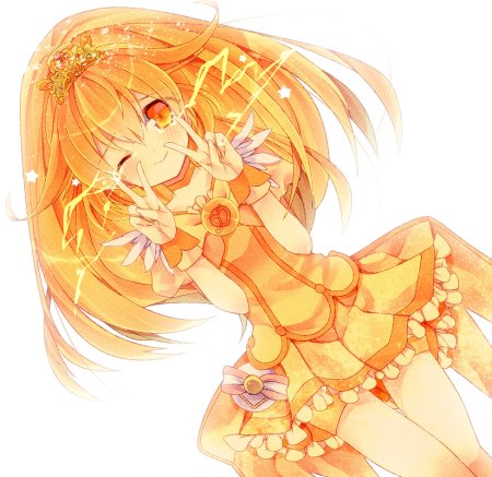 Аниме с желтыми волосами