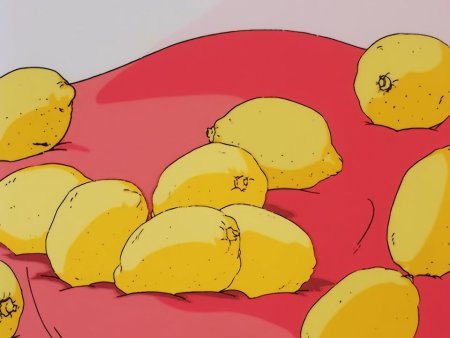 Аниме эстетики жёлтый