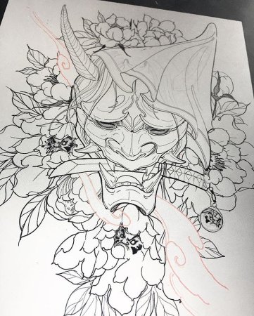 Маска Ханья аниме