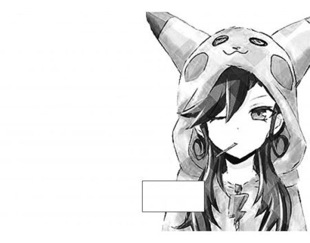 Обложка на тетрадь аниме черно белые