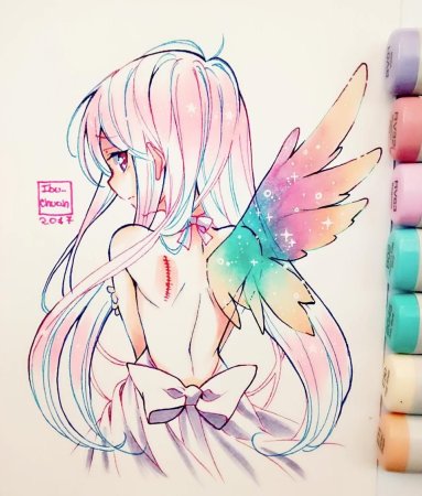 Идеи для рисования аниме