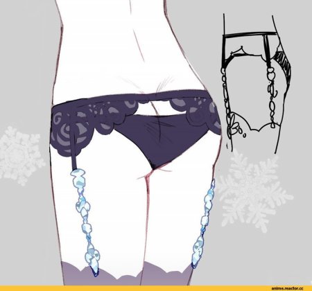 Мужчина в кружевном белье арт