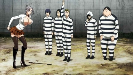 Школа тюрьма строгого режима аниме