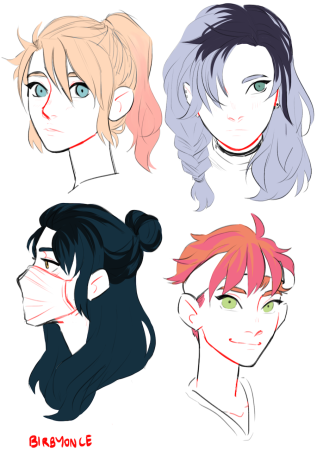 Арты в разных стилях