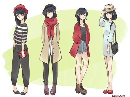 Разные стили одежды арт