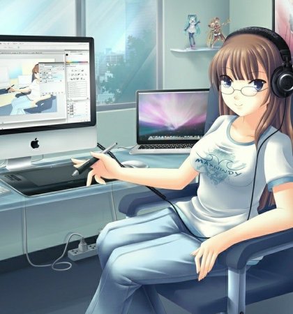 Аниме компьютер