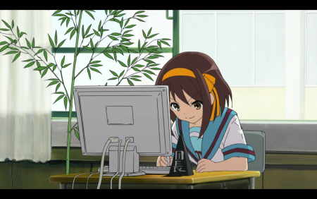 Аниме за компьютером