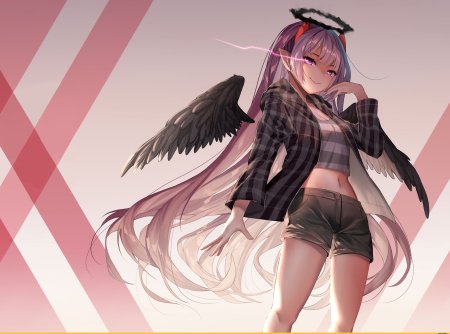 Аниме пацанка пофигистка