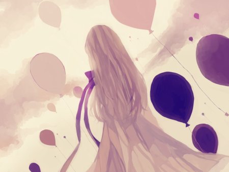 Милые нарисованные девушки