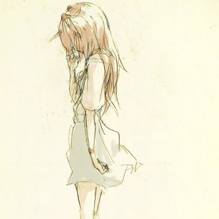 Девушка со спины арт