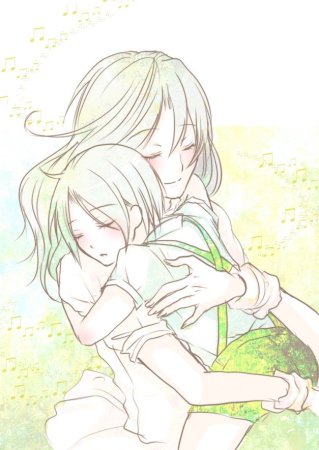 Аниме мама и дочка