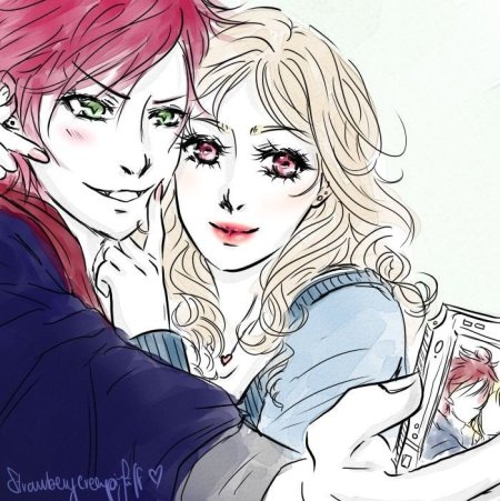 Нарисовать Аято и Юи