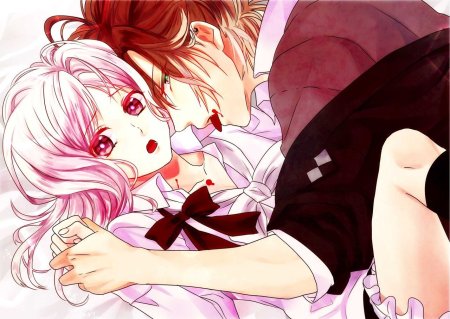 Аниме Дьявольские возлюбленные Аято и Юи